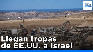 Tropas de EE.UU. comienzan a llegar a Israel