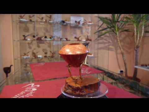 Pipa radica half bent fatta a mano - www.paronellipipe.it