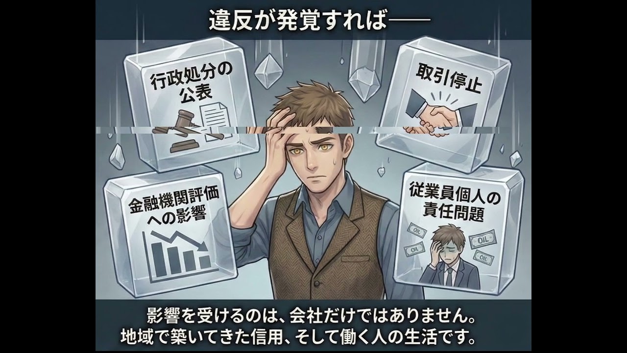 法令違反を犯しているサイト