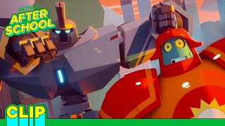 Shiny, Meet Thunder | Super Giant Robot Brothers 🤖💥 | Netflix After School