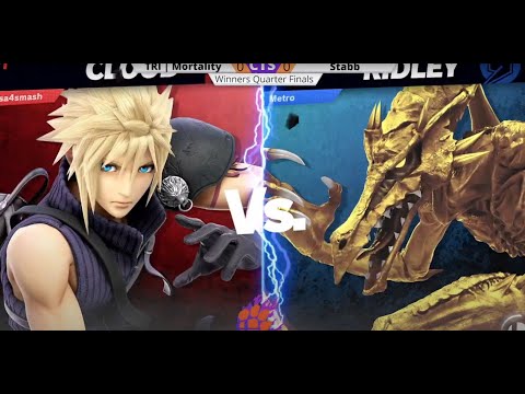 Clocktower Smash 67 - Winners Quarters - TRI | Mortality (Cloud) vs. Stabb (Ridley) - SSBU