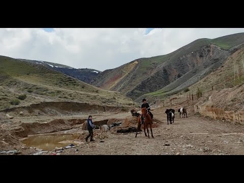 The Osh region in Kyrgyzstan