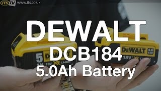 DeWALT DCB184 - відео 1