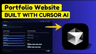 Create a Professional Portfolio Website with Cursor AI – Full Setup & Coding