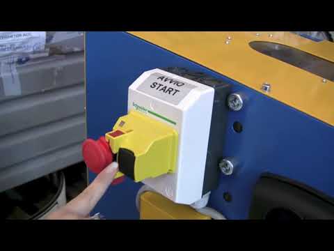 Video of the Klindex EDWARD 700 Series MATTING Cardboard Shredder (380-440 Volt 7 HP) Shredder