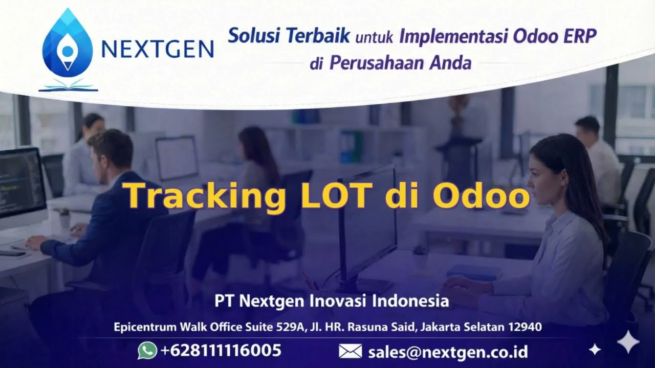 10 - Tracking LOT di Odoo