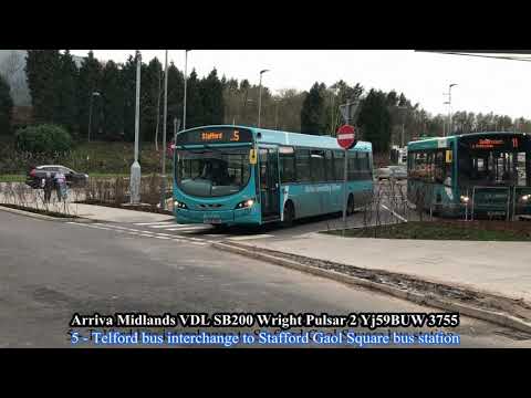 Half an hour at Telford bus interchange