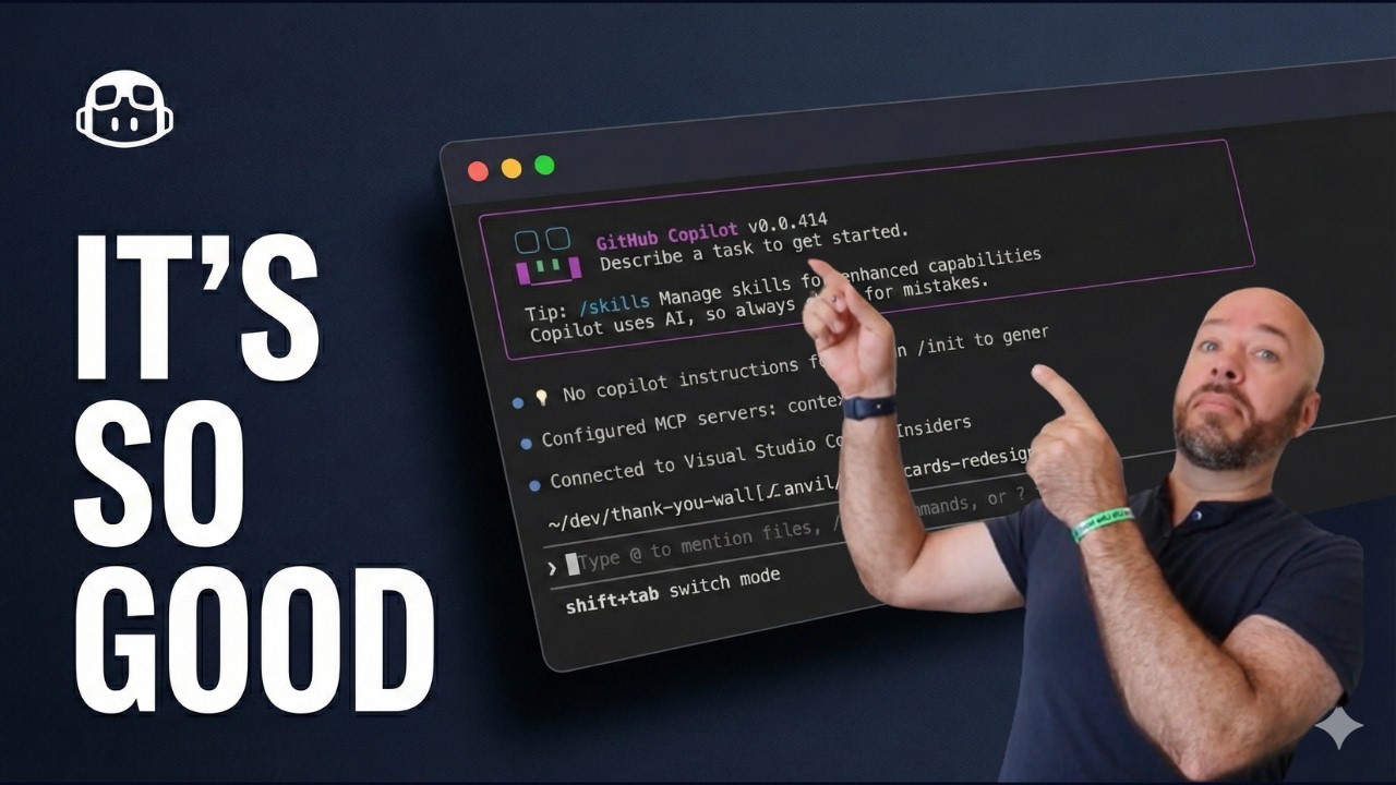 You need to try the GitHub Copilot CLI right now