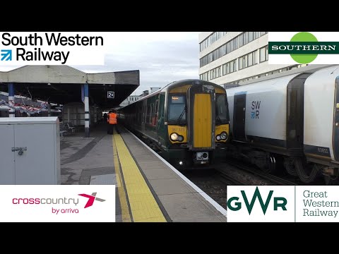 Trains at Southampton Central, SWML, WCL 26th November & 2nd December 2025