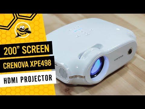 200" Mini Home Projector 1080P: Crenova XPE498