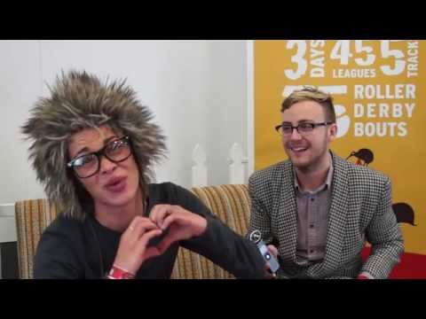 The Slammer @ TGSS2014 Interview with Monie Bones from Tweed Valley Rollers