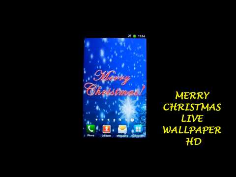 Merry Christmas Live Wallpaper Video