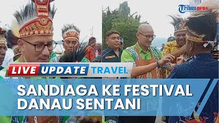 Menparekraf Sandiaga Uno Kunjungi Festival Danau Sentani, Berharap Kunjungan Wisatawan Meningkat
