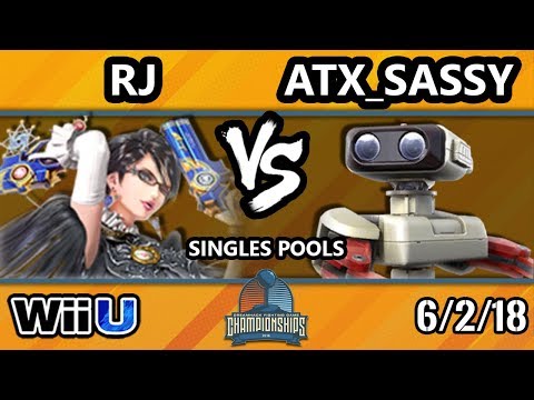 DHATX18 Smash 4 - RJ (Bayonetta) Vs. ATX_SaSSy (ROB) - Wii U Pools A3