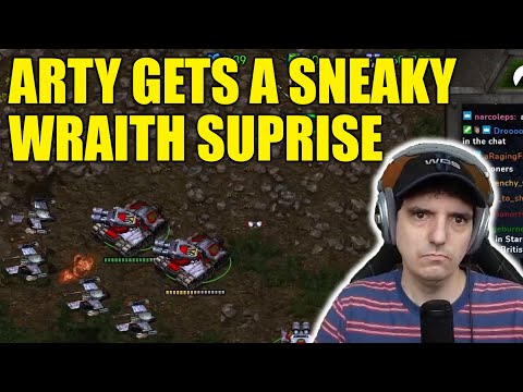 Arty vs Wraith Surprise - Artosis Clips - Starcraft: Remastered Broodwar