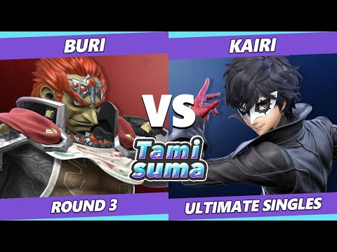TAMISUMA 160 SSBU - Buri (Ganondorf) Vs. Kairi (Joker) Smash Ultimate Round 3