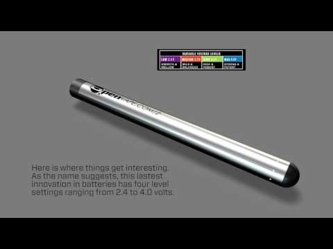 Part of a video titled How to Use the O penVAPE 2 0 Variable Voltage Battery - YouTube