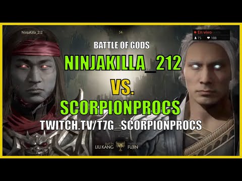 MK11: NINJAKILLA_212 VS SCORPIONPROCS - LIU KANG VS FUJIN - PRO GAMEPLAY