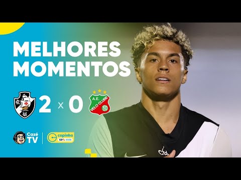 HIGHLIGHTS: VASCO 2 X 0 VELO CLUBE | COPINHA 2026 | GROUP STAGE | 1ST ROUND