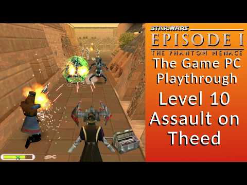 Star Wars Phantom Menace PC Game - Level 10 Playthrough (1440p)