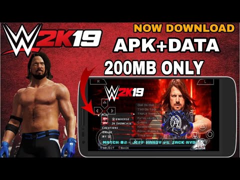 WWE 2k19 PSP ISO Highly Compressed Download 200mb Only