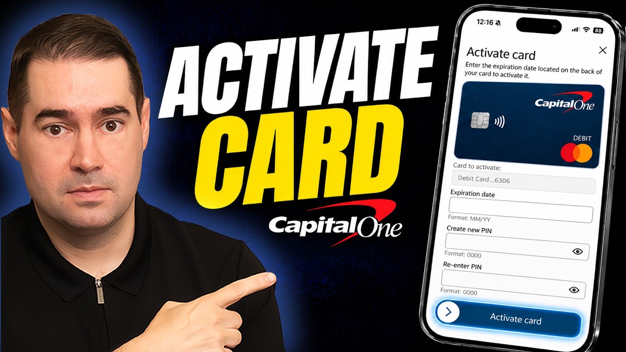 How to Activate your Capital One Debit Card