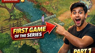 The very first game of the new series. Palace on the hill. 