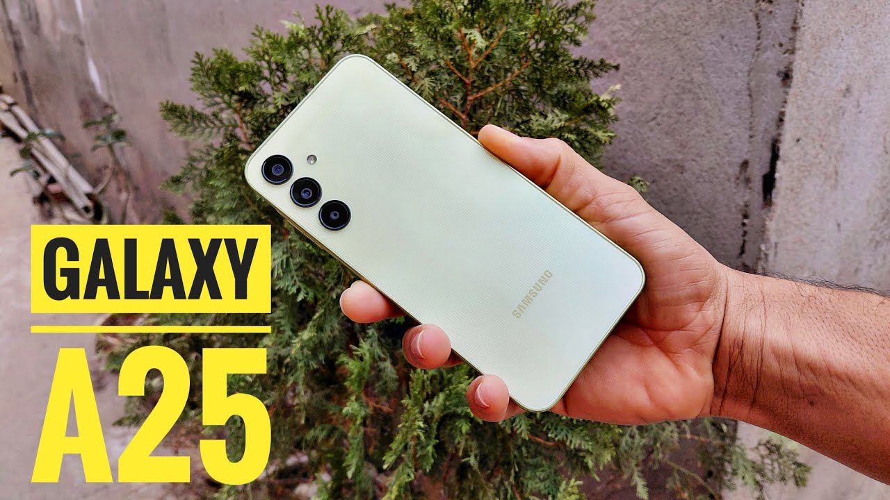 Miniatura da avaliação em vídeo de Smartphone Samsung Galaxy A25 5G 256GB 8GB RAM