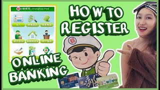 HOW TO REGISTER ONLINE BANKING POST BANK TAIWAN||TAGALOG