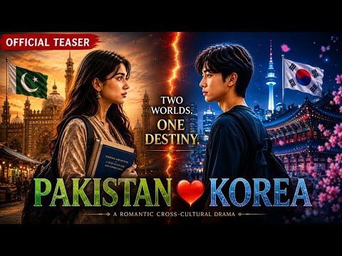 Sarhadon Ke Paar | Official Teaser | Pakistani Girl Meets Korean Boy 🇵🇰❤️🇰🇷