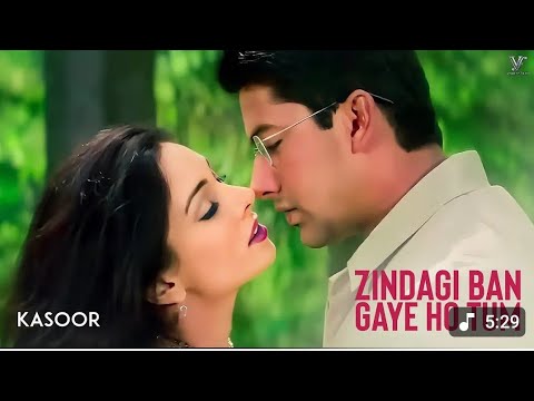 Zindagi Ban Gaye Ho Tum (Full 4K Video Song) | Udit Narayan, Alka Yagnik | Kasoor Movie rajkumar cha