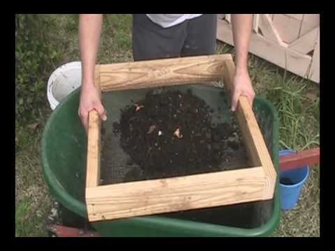How To Sift Worm Castings