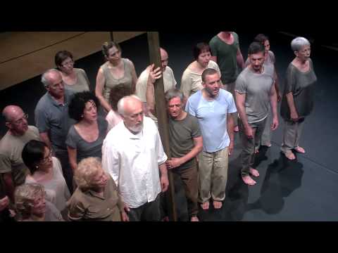 Corale G. Savani rehearsing at the 9th International Festival of Contemporary Dance (Venice)