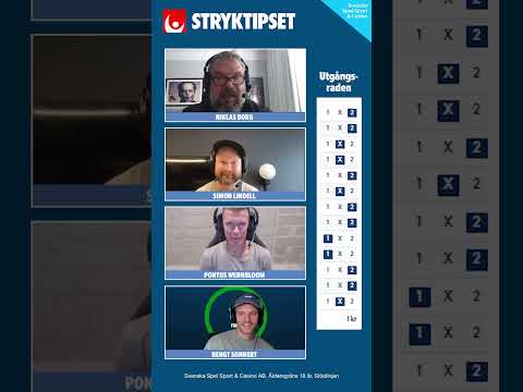 Stryktipspodden är ute med 13 miljoner i Jackpot att se fram emot. #stryktipset
