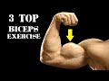 3 BICEP EXERCISE FOR BIGGER ARMS