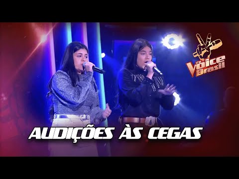 Duda e Isa Amorim cantam 'Nuvem de Lágrimas' nas Audições às Cegas – The Voice Brasil |11ª Temporada