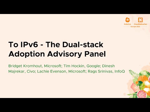 To IPv6 - The Dual-stack Adoption Advisory Panel
