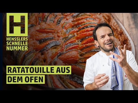 Quick oven-baked ratatouille recipe by Steffen Henssler | Budget-friendly recipes