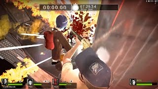 L4D2 Rock Room Survival FUNNY MOMENTS - Chloe's Crispy Arm