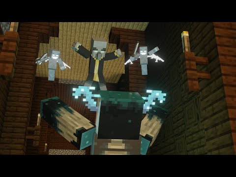 Warden vs Evoker (Minecraft Animation)