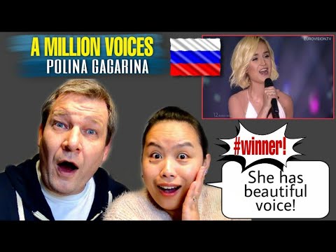Polina Gagarina - A Million Voices (Russia)|Dutch couple REACTION