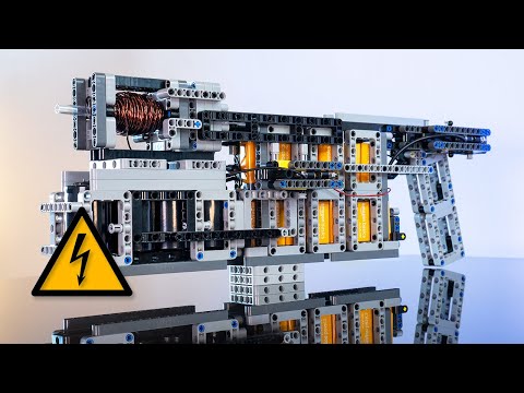 Barely Legal Lego: Making a Powerful Lego Coil Gun