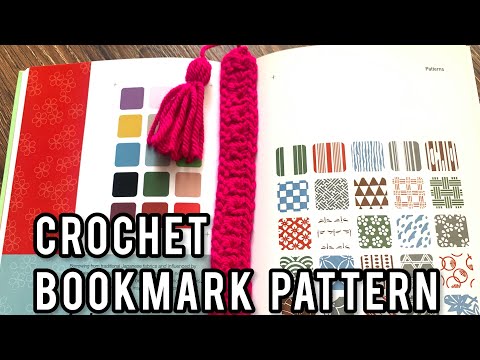 How to Crochet a Simply Daisy Bookmark Pattern - Great for Beginner Crocheters and Book Lovers