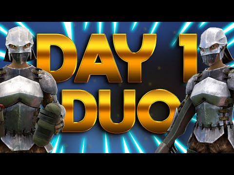 How We DUO Dominated On The Most Populated Server Day 1 - ARK