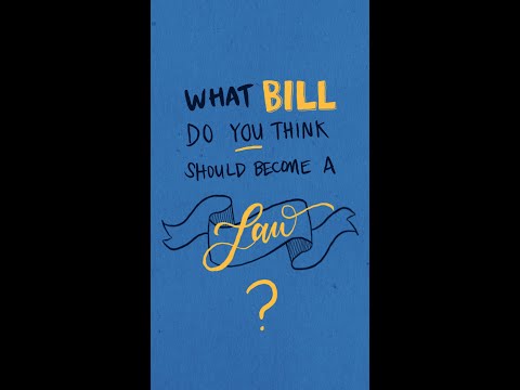 How a Bill becomes a Law