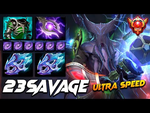 23savage Faceless Void Ultra Speed - Dota 2 Pro Gameplay [Watch & Learn]