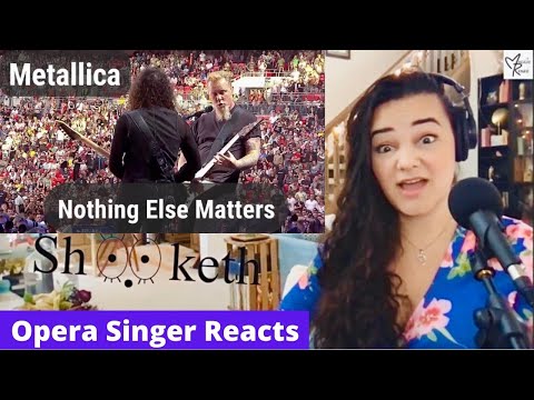 Opera Singer and Vocal Coach Reacts to Metallica - Nothing Else Matters