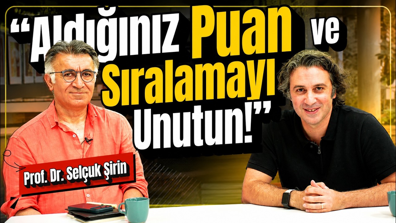 GENÇLER KARAR VERİRKEN NELERE DİKKAT ETMELİ? | Prof. Dr. Selçuk Şirin Hocamızla Konuştuk!