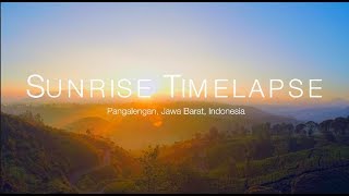 preview picture of video 'Lensa Makutha | Sunrise Timelapse Pangalengan | 4K'