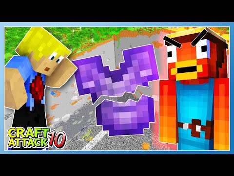 1 SEKUNDE zu SPÄT! Loch SCHLUCKT Trymacs' OP-EQUIP! - Minecraft Craft Attack 10